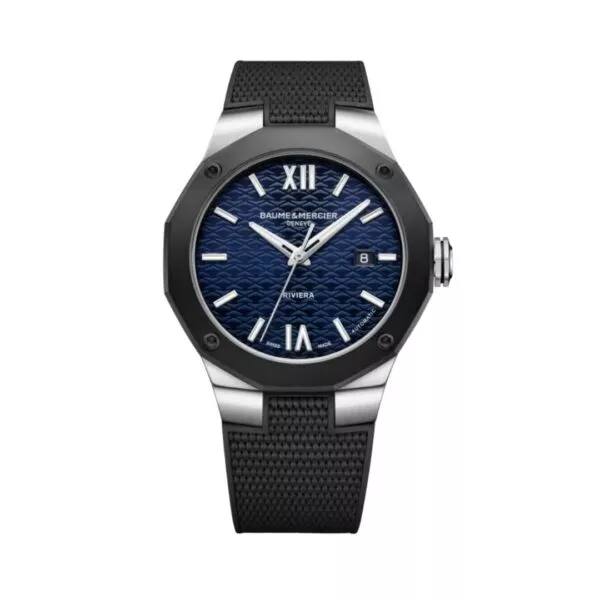 Orologio Baume & Mercier Riviera 10768 con Quadrante Blu