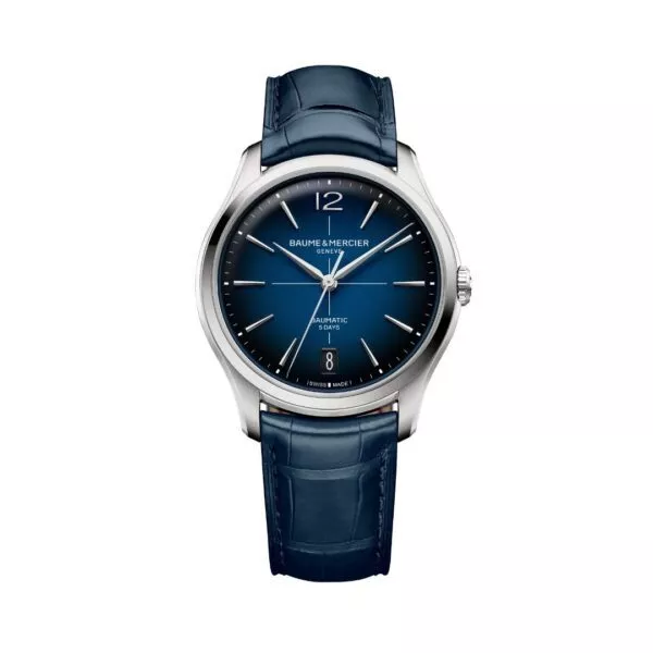 Orologio Baume & Mercier Clifton 10771 con Quadrante Blu