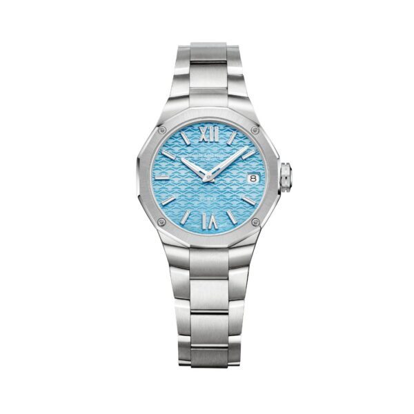Orologio Baume & Mercier Riviera 10811 con Quadrante Azzurro
