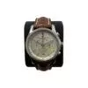 Orologio Breitling Bentley cintruino in pelle marrone