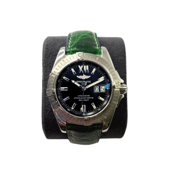 Orologio breitling cockpit con cinturino verde