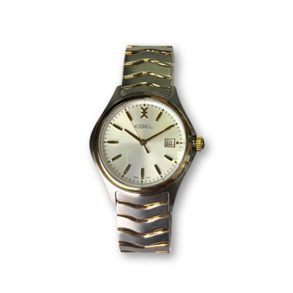 orologio ebel wave in acciaio e oro