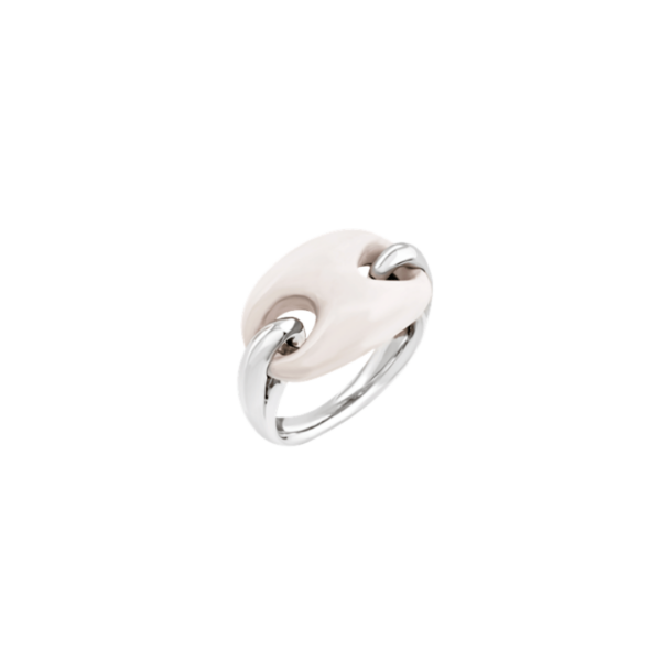 Anello chantecler capriness in argento con resina