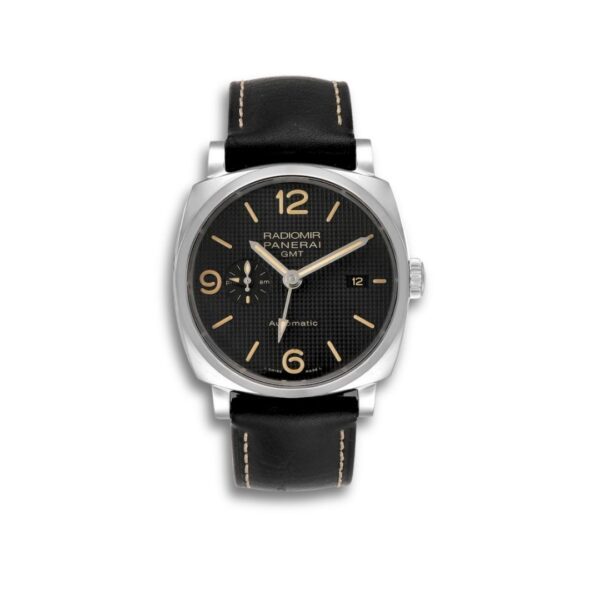 Orologio Panerai Radiomir con quadrante nero.