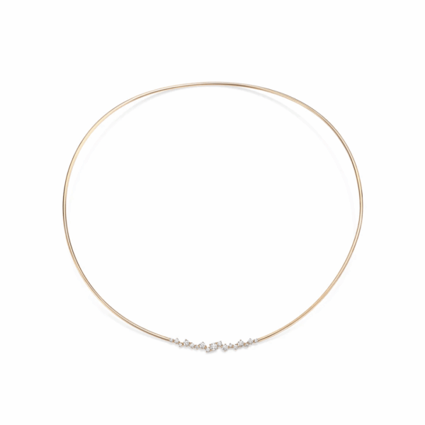 Collana Burato Rigida Costellazione Linea