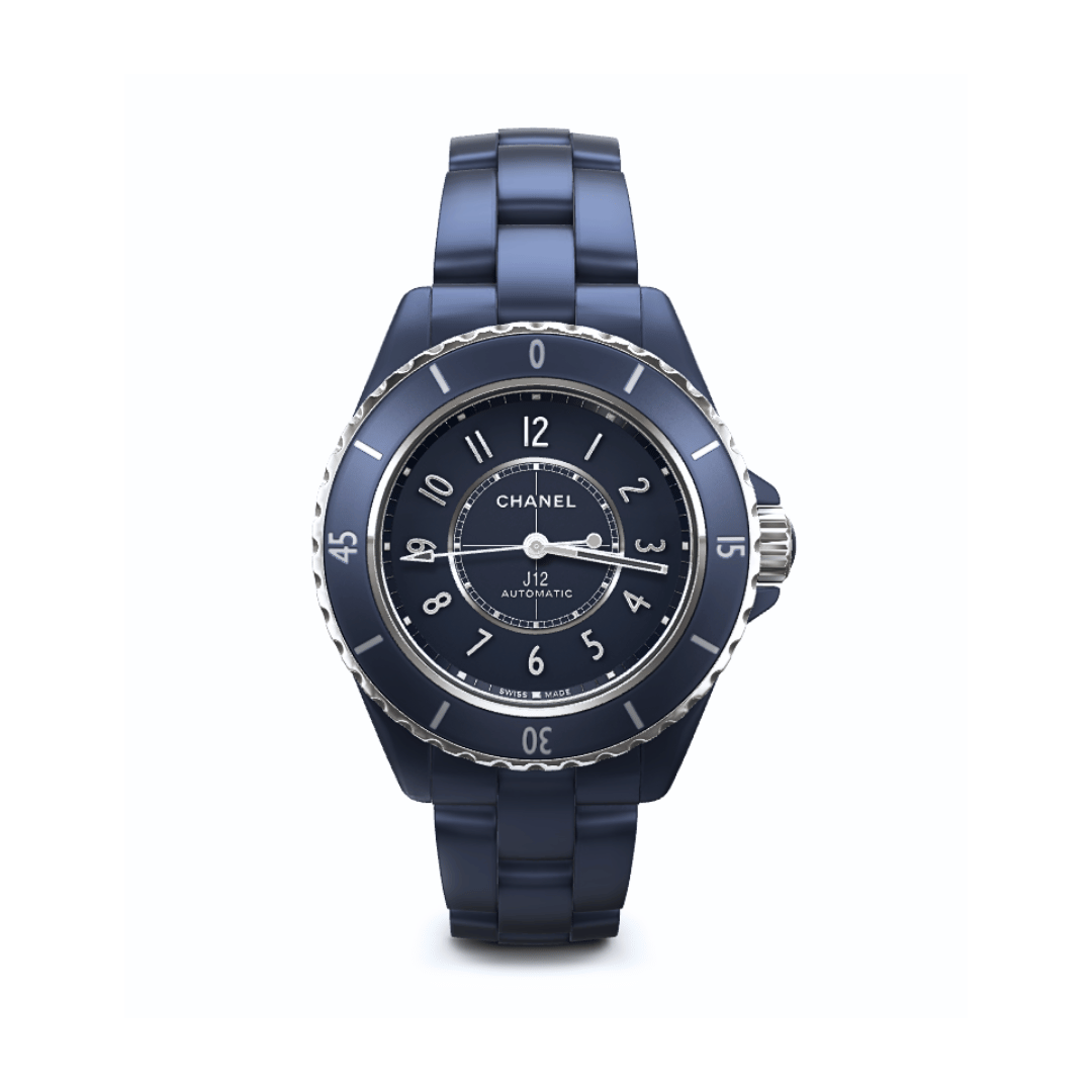 Orologio Chanel J12 Calibro 12.2 in Ceramica Blu
